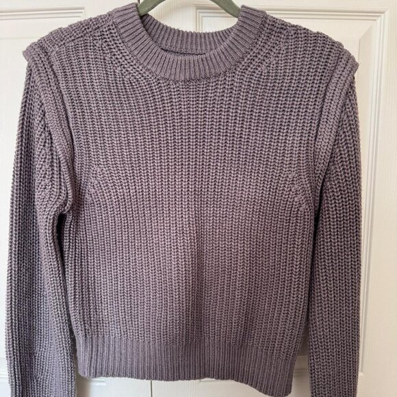 Abercrombie & Fitch Mauve knit sweater, size S - Picture 1 of 4